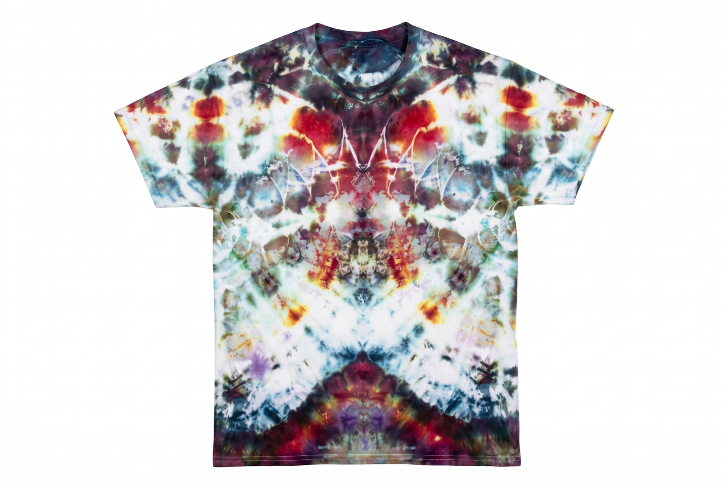 Large Phoenix Veil Tie-Dye T-Shirt