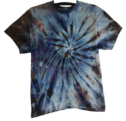 Large Midnight Aurora Tie-Dye T-Shirt