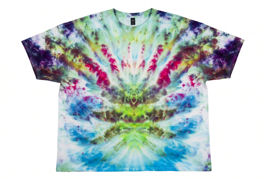 4XL Aurora Spirit Tie-Dye T-Shirt