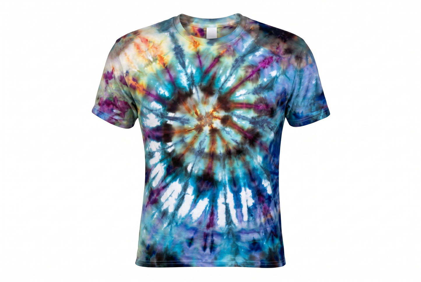 Large Arctic Bloom Tie-Dye T-Shirt