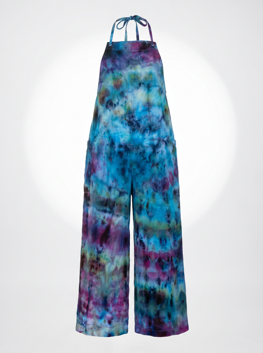 Small Cosmic Bloom Tie-Dye Jumpsuit